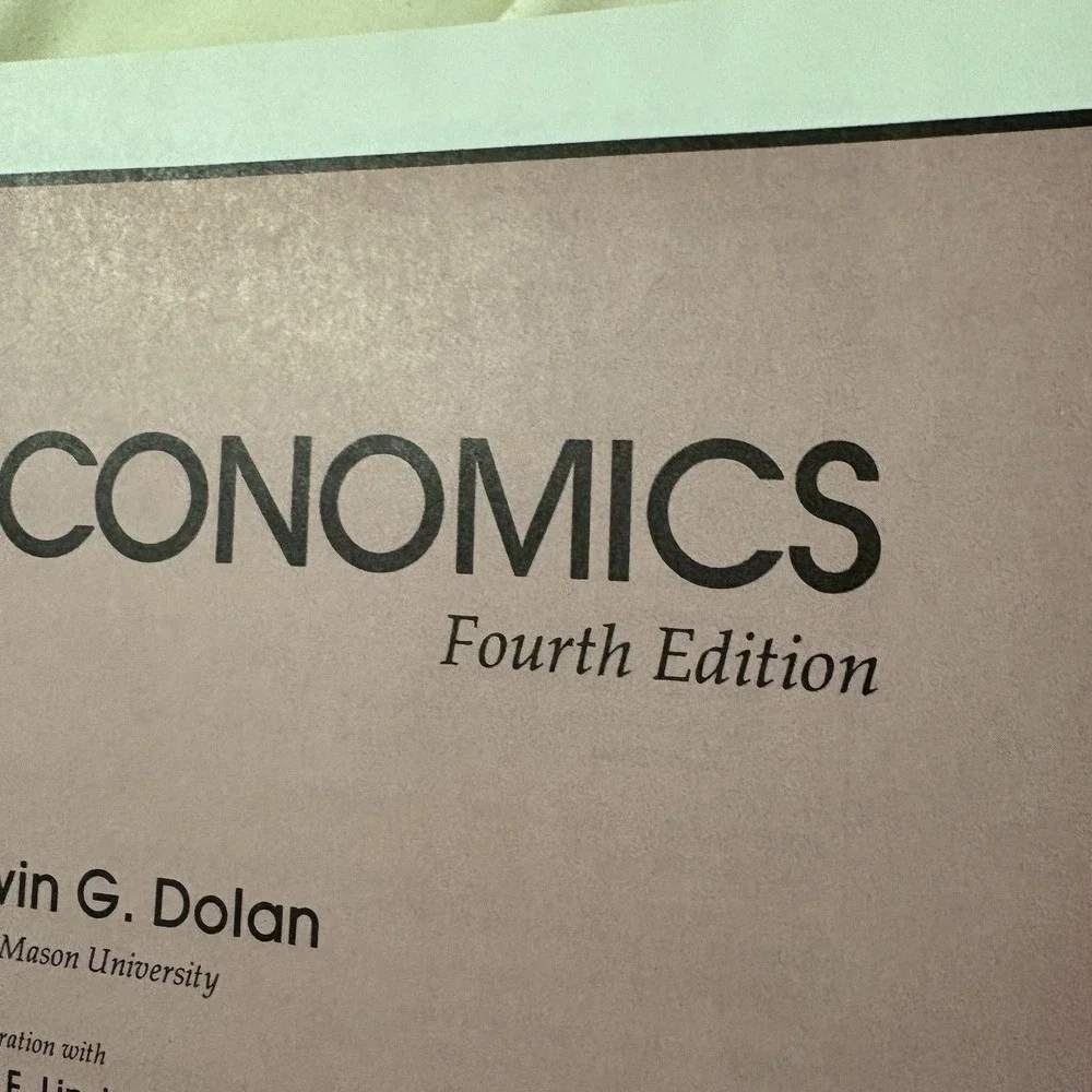 ECONOMICS Fourth Edition By Edwin G Dolan